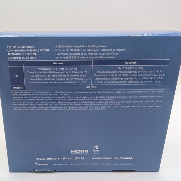 Canon PowerShot SX 280 HS Point & Shoot Camera 12.1MP 20X ZoomWi-Fi GPS - Tested - Picture 3 of 10